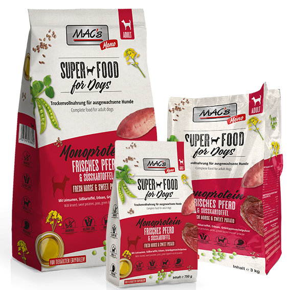 MAC's DOG MONO KONJ 3KG