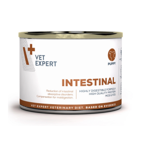 DOG VET DIET INTESTINAL PUPPY 200G KONZERVA