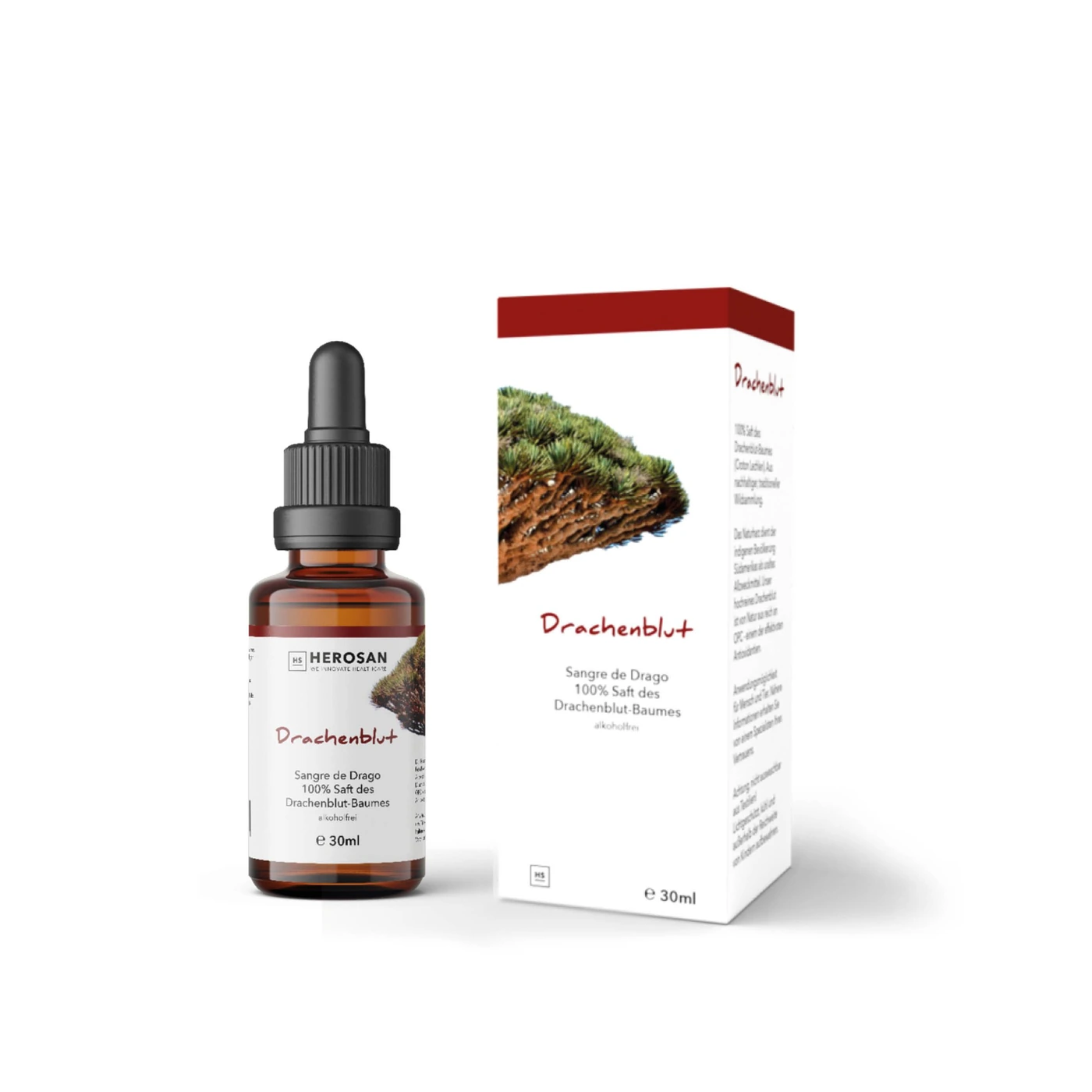 HEROSAN 100% SOK ZMAJEVEGA DREVESA 30ML
