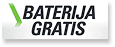 Baterija gratis